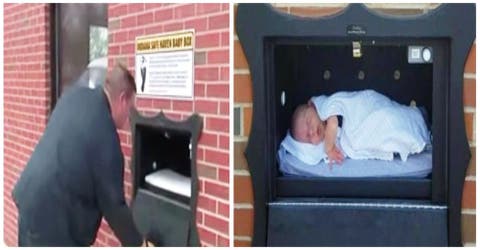 Construyen «cajas de seguridad» en la estación de bomberos para entregar a bebés recién nacidos
