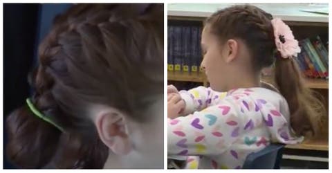Los peinados de la conductora del bus escolar cambiaron la vida de una niña de 11 años
