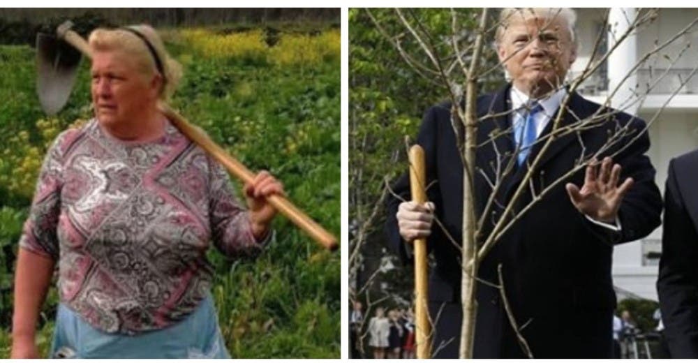 La foto «de Donald Trump» y su vida oculta que está causando revuelo en las redes