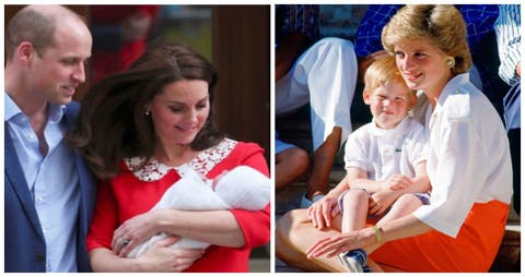 La duquesa de Cambridge rinde un sentido homenaje a Lady Di tras dar a luz al nuevo príncipe