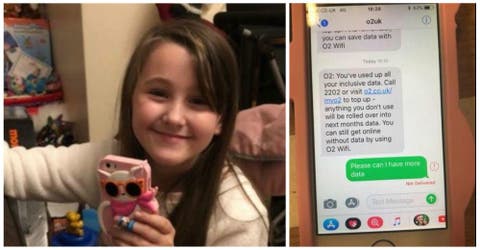 Una niña le suplica a una compañía telefónica más datos y la respuesta que recibió la dejó atónita