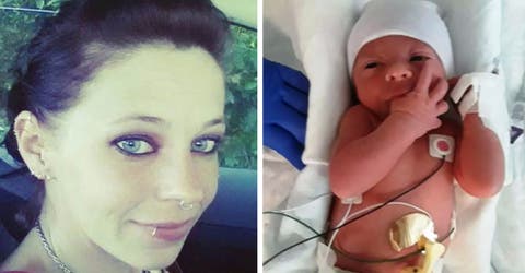 Pensó que moría por intoxicación alimentaria, pero camino al hospital se convirtió en madre