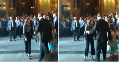 Un vídeo desde otro ángulo confirma la tensión entre la Reina Letizia y Doña Sofía