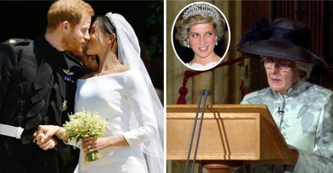 La familia de Diana de Gales le rindió un bonito tributo en la boda de Harry y Meghan
