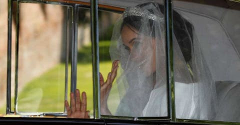 Las primeras imágenes de la boda real entre el príncipe Harry y Meghan Markle