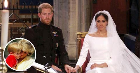 Los detalles en los que Diana estuvo presente en la boda del príncipe Harry y Meghan