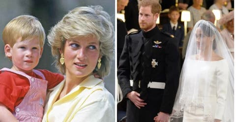 Las 7 maneras en las que la princesa Diana estuvo presente en la boda de su hijo menor