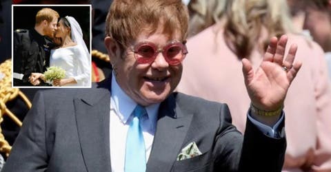 El regalo de boda de Elton John para Meghan y el Príncipe Harry les durará para siempre
