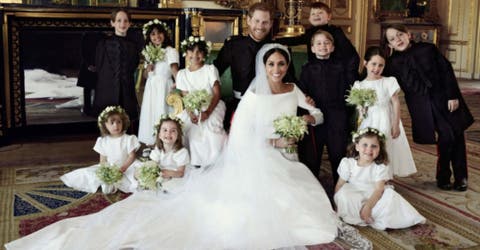 En las fotos oficiales de la boda real hay un detalle elegido para honrar a la princesa Diana