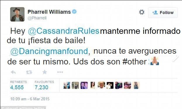 Sean O’Brien mocked cyberbullies burlas bullies bulling hombre gordo intentando bailar grupo de mujeres burlaron burla redes sociales 1200 mujeres bailar hombre, mensaje positivo autoestima contra el bullying celebridades como pharrel moby lewinski