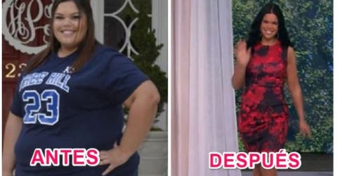 Una joven de 21 años pierde 85 kilos y su transformación causa revuelo en las redes