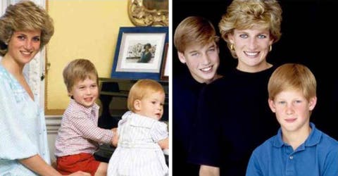 Los Príncipes William y Harry revelan fotos nunca antes vistas de la Princesa Diana