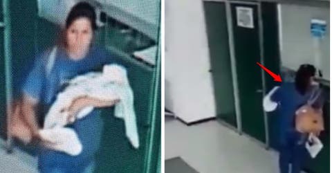Una mujer se ofrece a ayudarla en el hospital y se roba a su bebé recién nacida