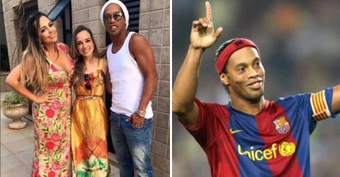 La leyenda del fútbol Ronaldinho se casará con DOS mujeres al mismo tiempo
