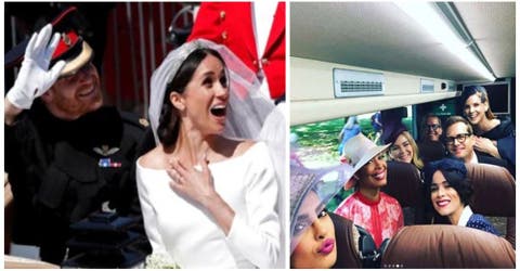 Los amigos de Meghan y Harry comparten increíbles selfies de la celebración de la boda real