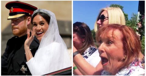 El increíble momento en que Meghan Markle reconoce a una antigua maestra entre la multitud