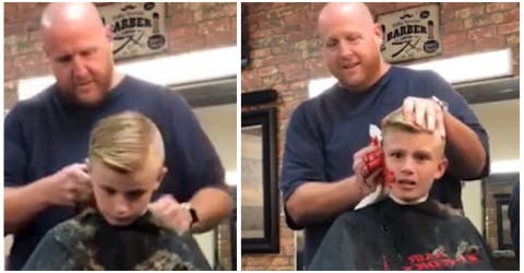 Un barbero se venga de un niño gastándole una macabra broma