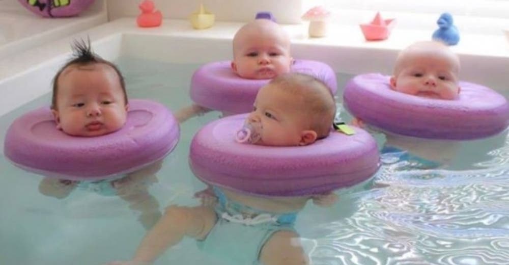 Este spa para bebés enternece a miles de personas que morirían por estar ahí