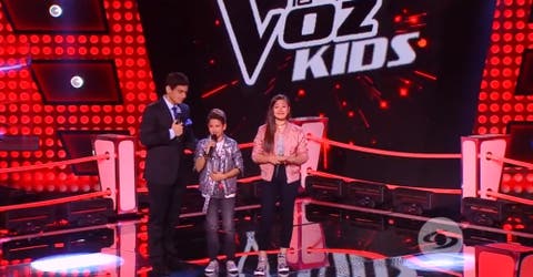 Tres niños se unen para hacer una mágica interpretación y cautivan al jurado de la «La Voz Kids»