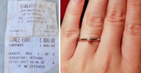 Se queja del anillo de compromiso que le compró su novio y es condenada en las redes