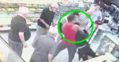 Intentó robar en una panadería y atacó a una empleada, pero de inmediato recibió su merecido