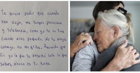 Le escribe una carta a su hijo que emociona al mundo entero – «Ayúdame, por favor»