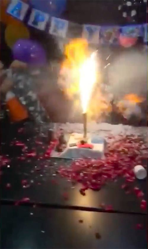 Cumpleañero fuego