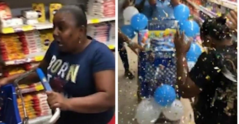 El error de la ganadora de un “minuto millonario” en un supermercado se hizo viral El error de la ganadora de un “minuto millonario” en un supermercado se hizo viral