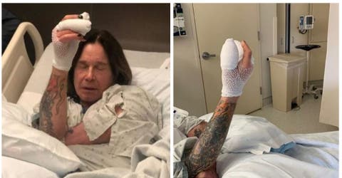 Operan de emergencia a una estrella del rock tras una manicura que puso en riesgo su vida