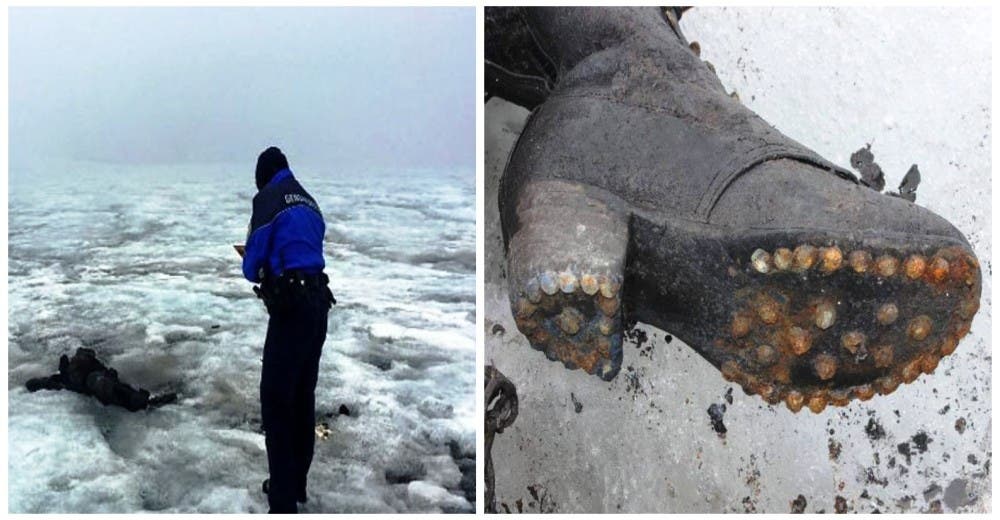 Salen a la superficie cuerpos que permanecieron atrapados en glaciares durante décadas