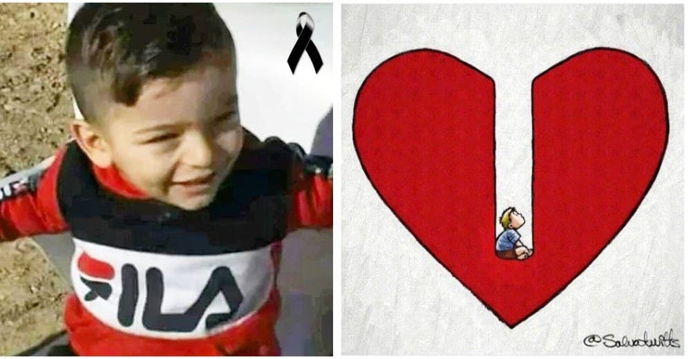 Las redes se inundan de emotivas muestras de solidaridad y homenajes a Julen