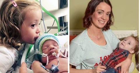 Ante el asombro de los médicos y de su familia este bebé sobrevive después de ser desconectado