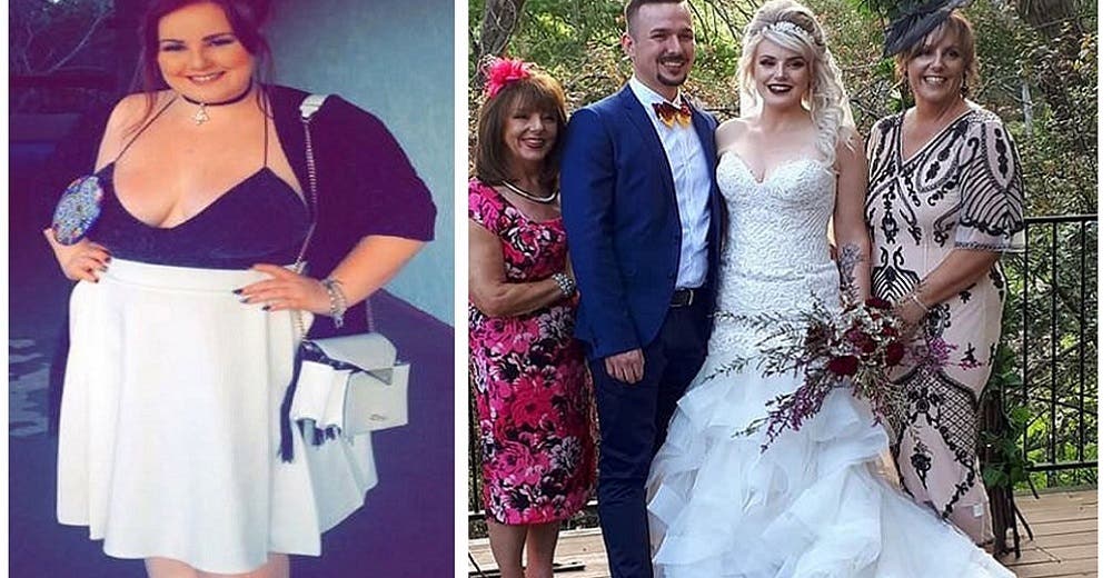 Novia con sobrepeso se transforma justo a tiempo para usar el vestido de sus sueños Novia con sobrepeso se transforma justo a tiempo para usar el vestido de sus sueños