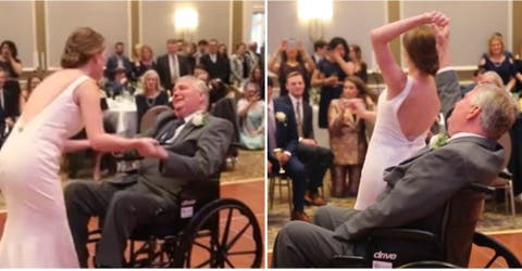 El emotivo baile de un padre que perdió la vida días después de celebrar la boda de su hija