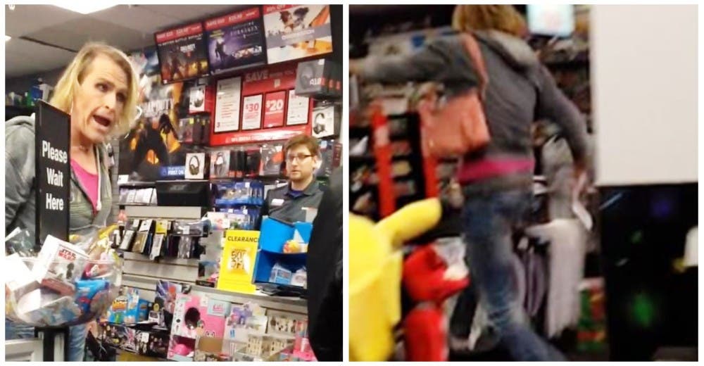 La furia de una «mujer transgénero» después de que un empleado de una tienda la llamara señor La furia de una «mujer transgénero» después de que un empleado de una tienda la llamara señor