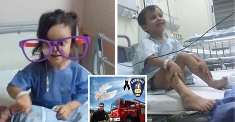 La trágica pérdida de un bombero le ofrece una oportunidad de vivir a 2 niños