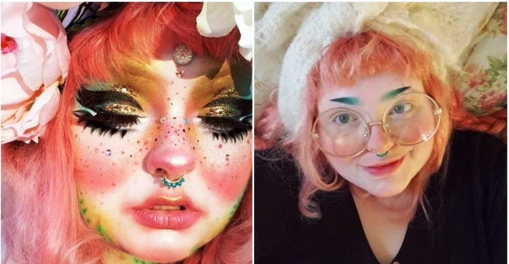 Gasta 6 mil dólares en maquillaje para pintar en su rostro todas sus emociones Gasta 6 mil dólares en maquillaje para pintar en su rostro todas sus emociones