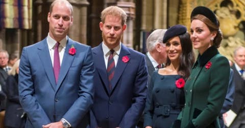 La realeza británica anuncia la separación de los príncipes Harry y Guillermo