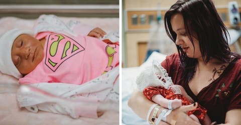 Una valiente madre decide tener a su bebé enferma para poder donar sus órganos