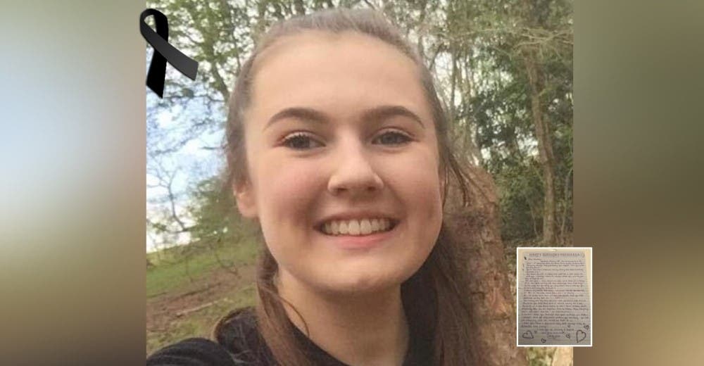 Llora al leer la carta que escribió su hija horas de antes de perder la vida repentinamente Llora al leer la carta que escribió su hija horas de antes de perder la vida repentinamente