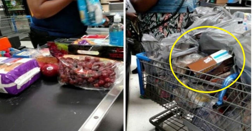 Un padre indignado difunde la compra de otra familia con un contundente mensaje Un padre indignado difunde la compra de otra familia con un contundente mensaje