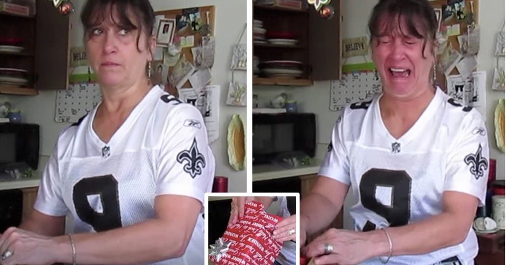 Se negaba a abrir el regalo que le entregó su hija pensando que era una broma de mal gusto Se negaba a abrir el regalo que le entregó su hija pensando que era una broma de mal gusto