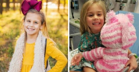 Una niña de 6 años logra lo imposible y sobrevive a un extraño y agresivo tipo de cáncer