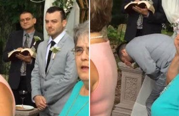 Novio en el altar