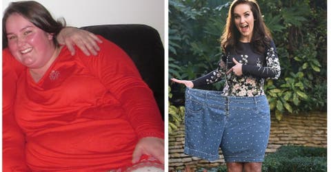 Una mujer pierde 61 kilos y cumple así su deseo antes de casarse