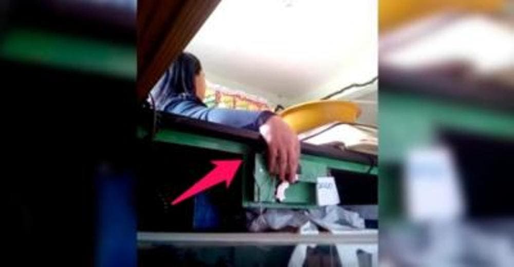 La dolorosa «lección» del dueño de una tienda a la ladrona que siempre robaba su dinero