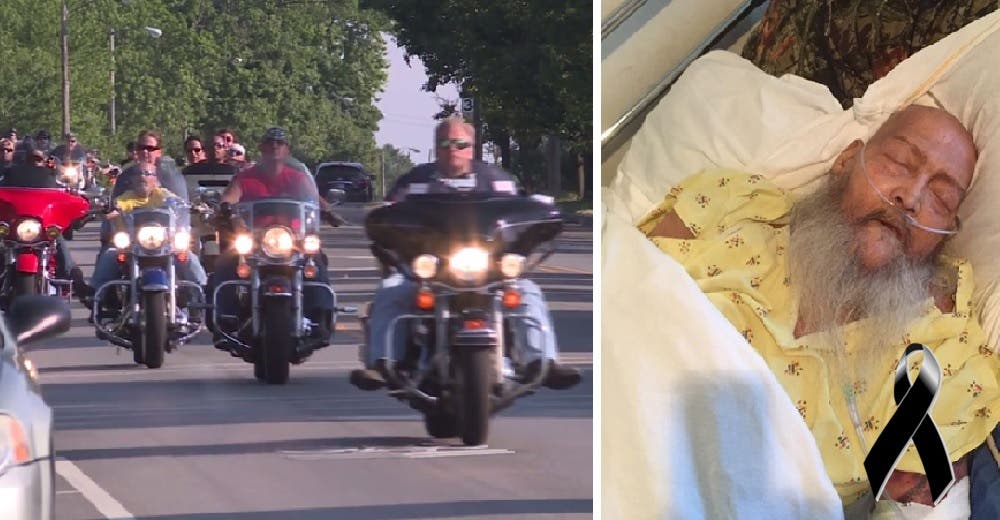 Su último deseo era volver a subir a una moto y cientos de voluntarios lo hicieron realidad