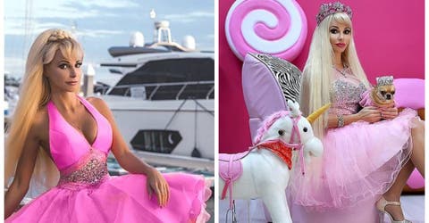 La «Barbie rusa» que se ha casado 5 veces habla sobre su solitario y extraño estilo de vida