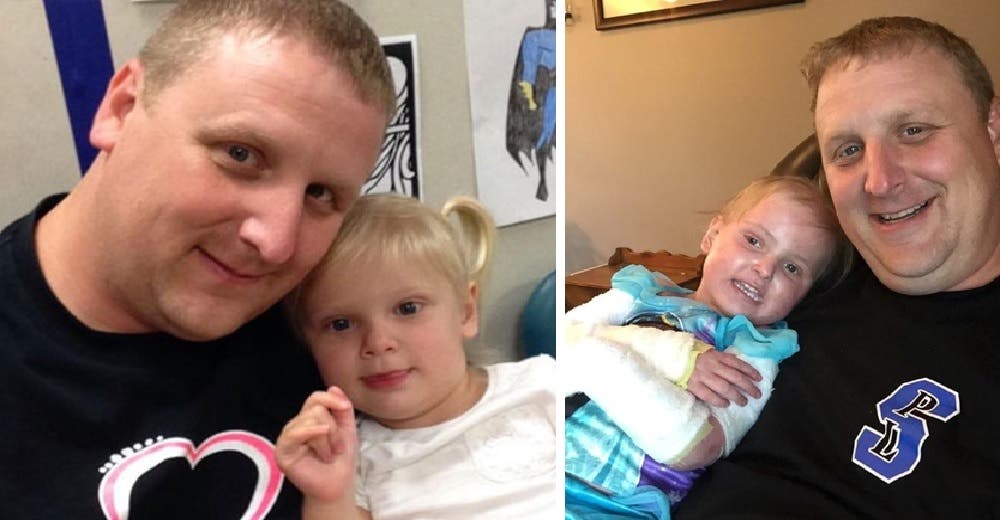 Lo juzgaron por alzar en sus brazos a su hija de 6 años sin saber que no puede caminar Lo juzgaron por alzar en sus brazos a su hija de 6 años sin saber que no puede caminar