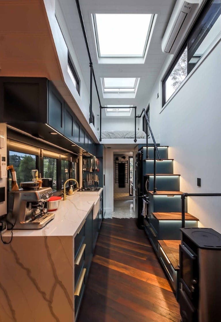 Construyen el hogar de sus sueños y el resultado es una casa mínima con